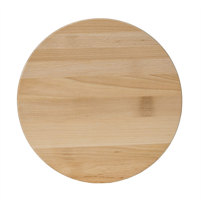 Platou rotativ din lemn de fag 30cm