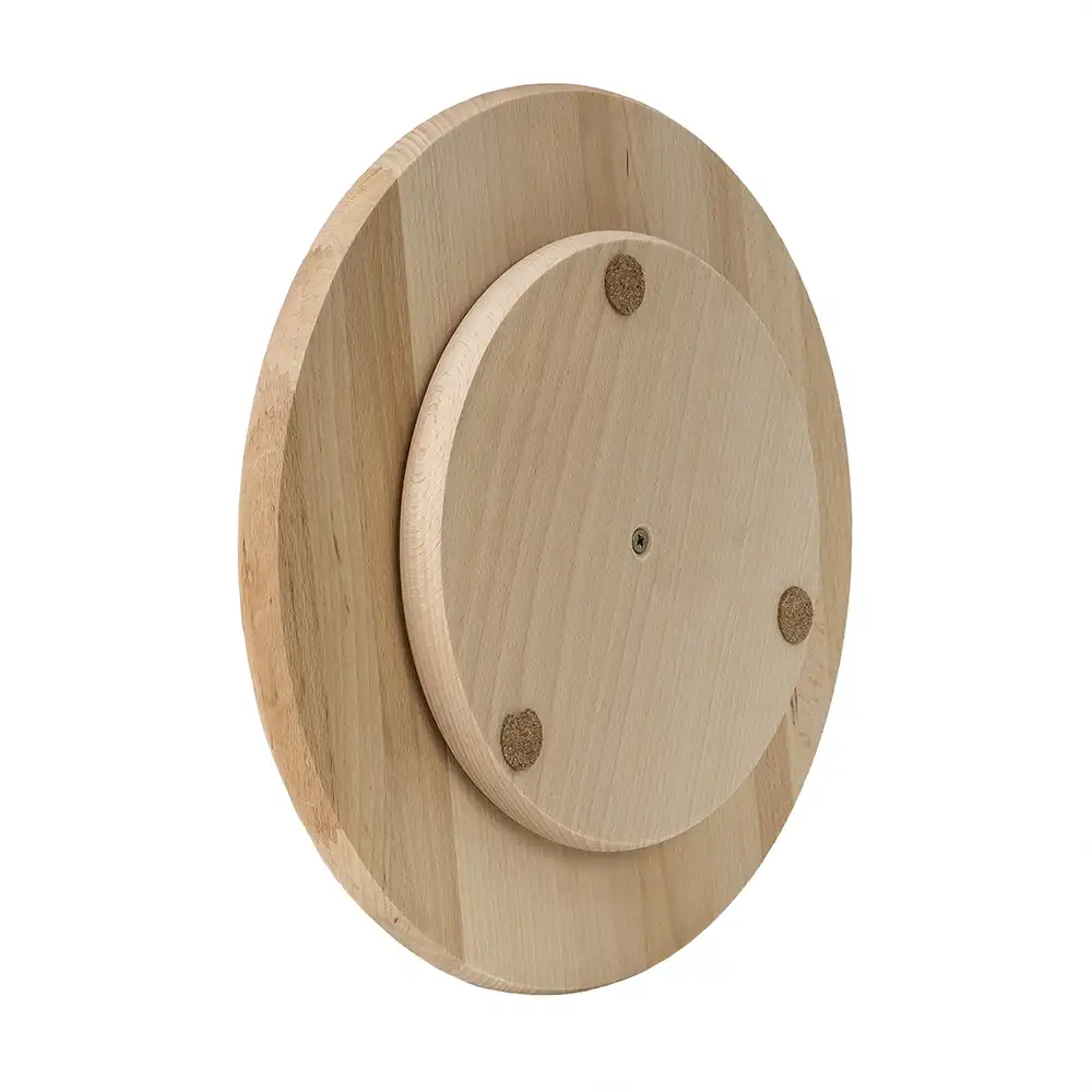 Platou rotativ din lemn de fag 30cm - imagine 3