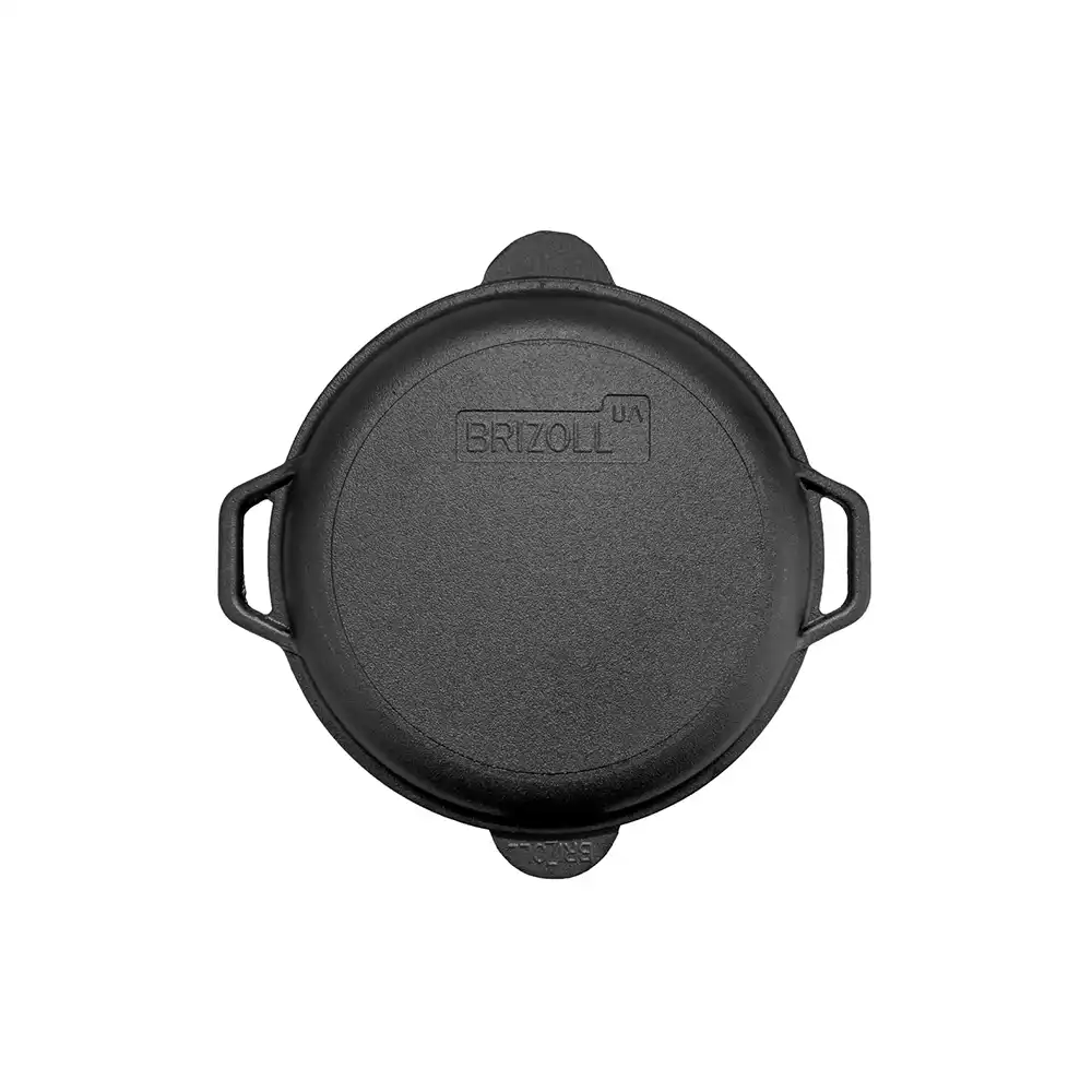 Tigaie din fonta, cu capac 28cm - imagine 5