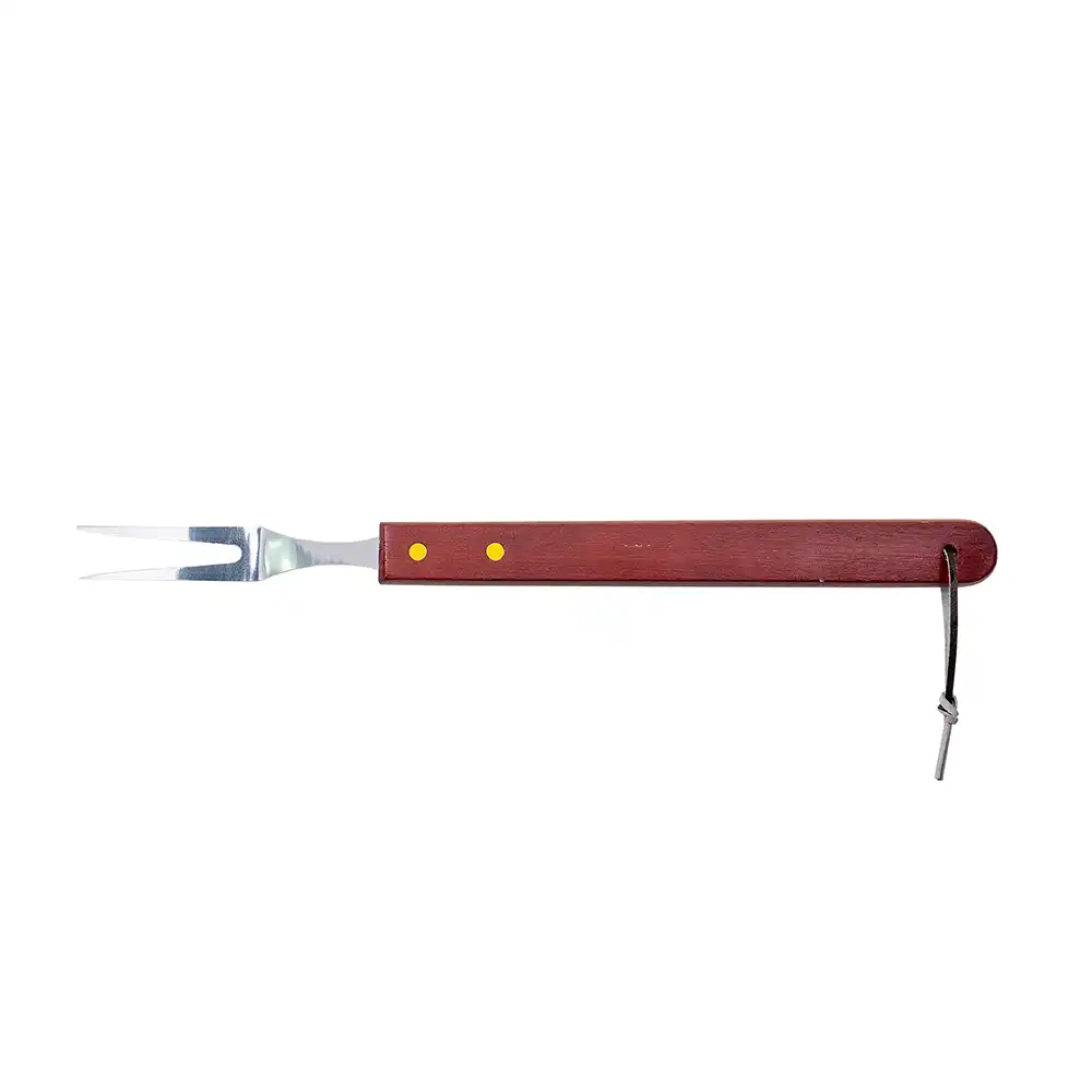 Set ustensile gratar, cu maner lem 3Pcs - imagine 4