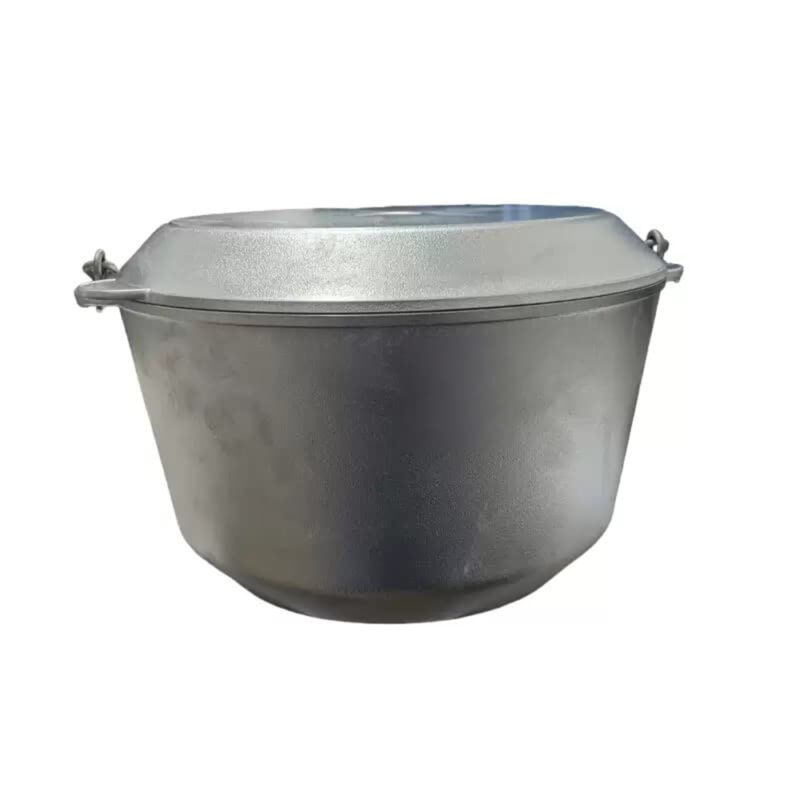 Ceaun aluminiu cu capac tigaie 10L