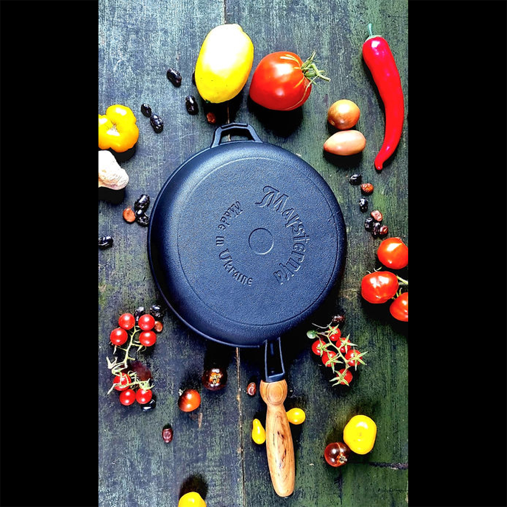 Tigaie fonta grill adanca, 24 cm T308 - imagine 3