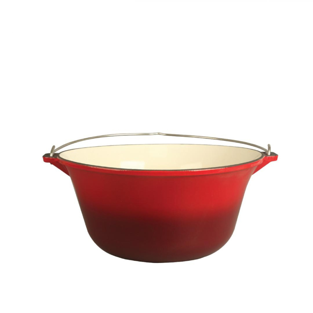 Ceaun din Fonta Emailat 37x17,5 cm 10L
